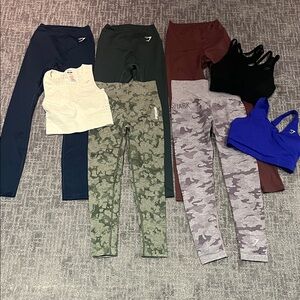 Gymshark XS bundle all original Gymshark